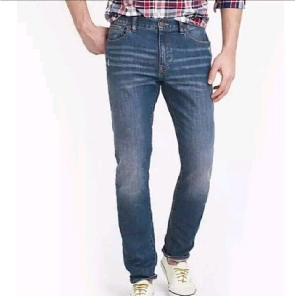J. CREW The Driggs Jeans Size Blue 31X30